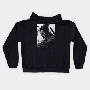 Vagabond Chronicles: Samurai Journeys, Manga Excellence, and Artistic Wonders Unveiled Kids Hoodie